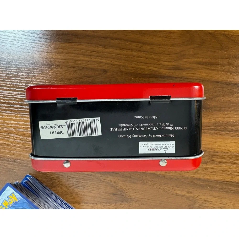 Vintage 2000 Nintendo Pokemon Gotta Catch 'Em All‎ Collectors Tin 6